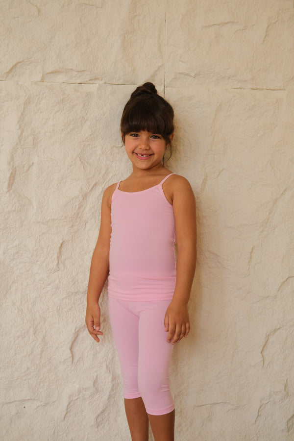 Girls cotton spaqhetti