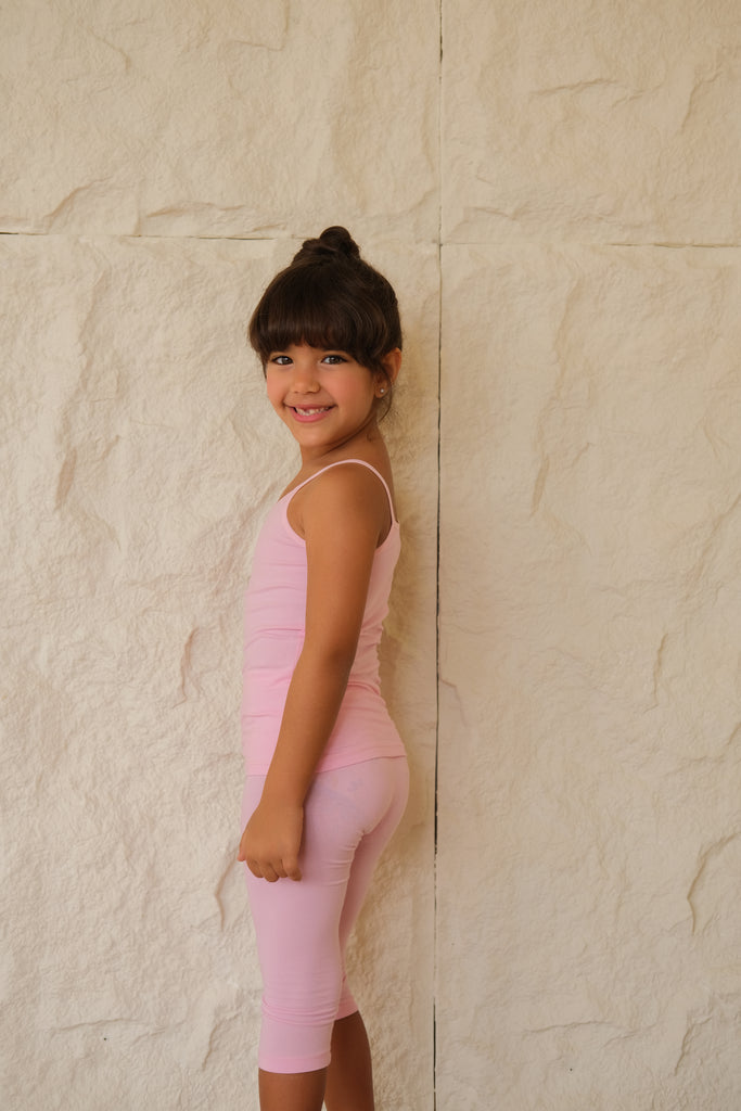 Girls cotton spaqhetti