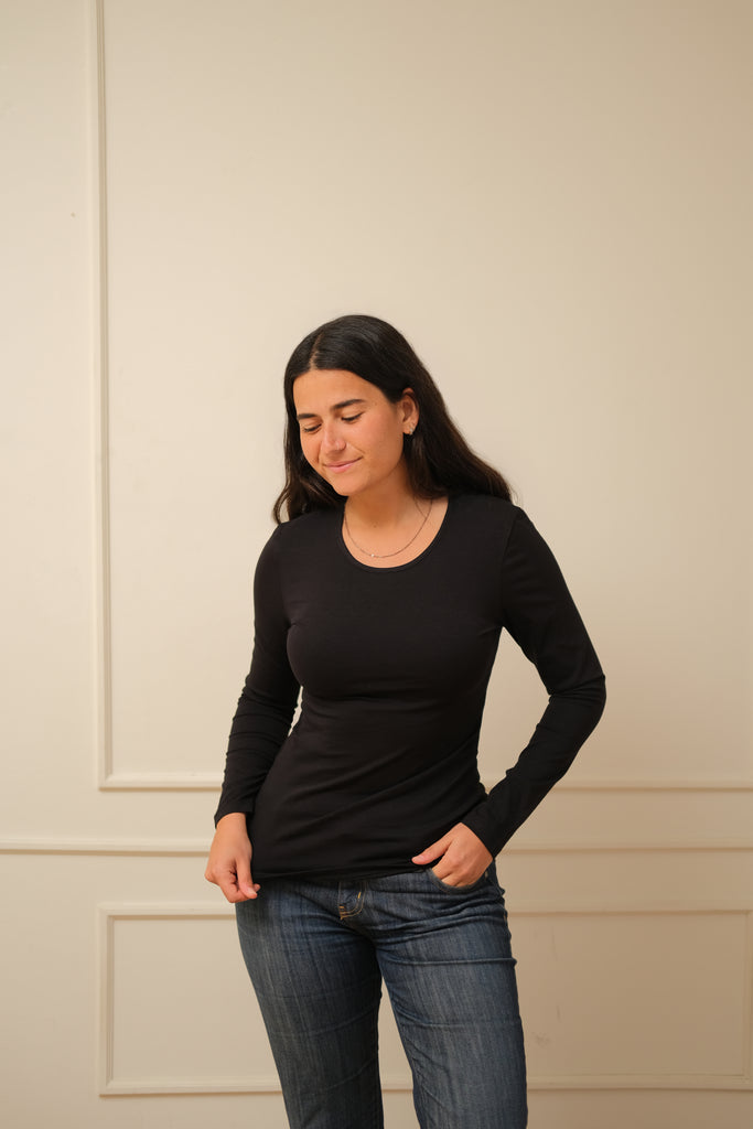 Women cotton long sleeve