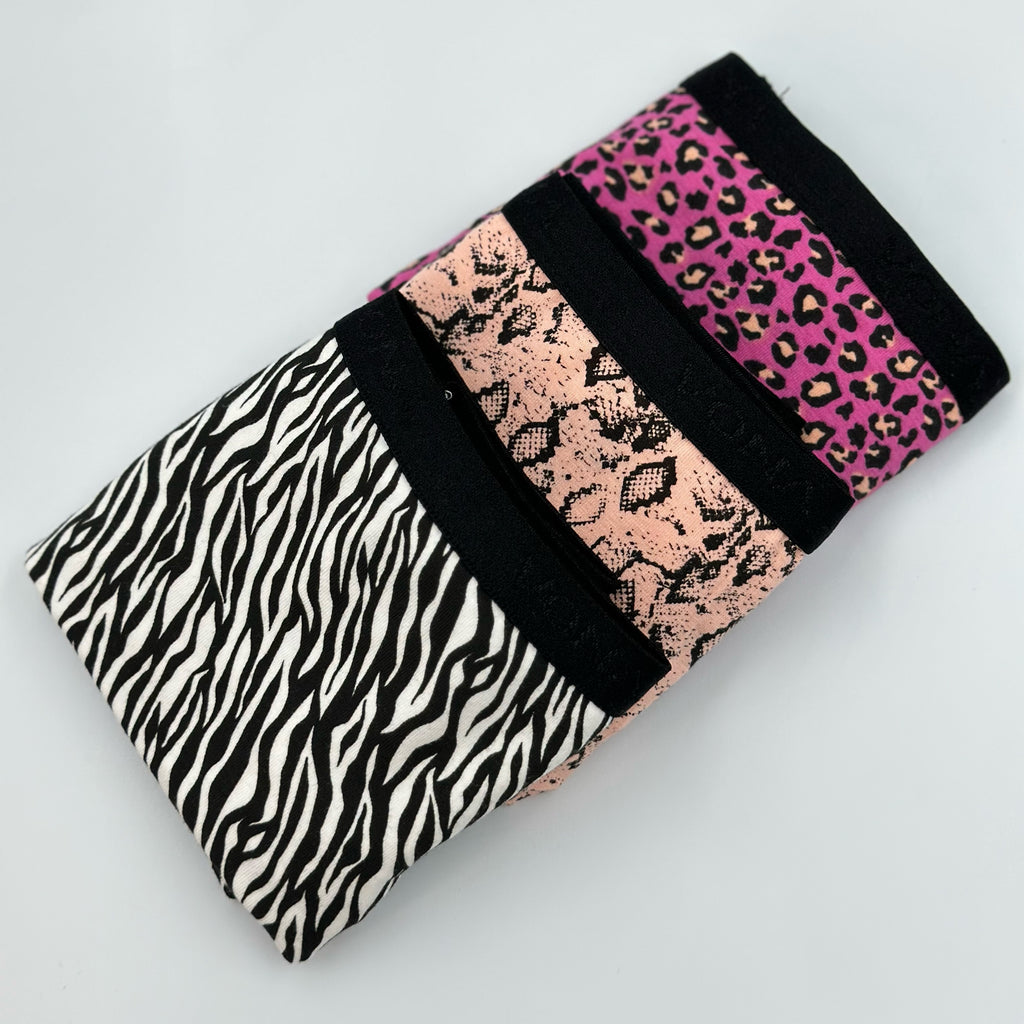 Animal Patterns - Brief Pack of 3 for Women