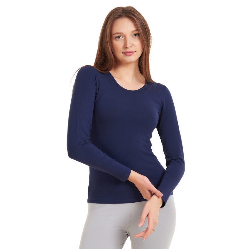 Long Sleeve Cotton Rounded Neck for Women